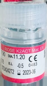 عدسات صلبة روز كيه Rose K2ACT للقرنية المخروطية 3 Modify product name ROSE K2PG 202605192041